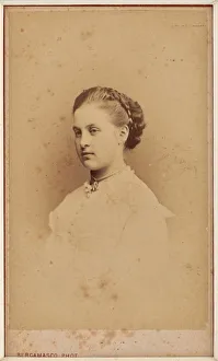 Portrait of Grand Duchess Olga Constantinovna of Russia (1851-1926)