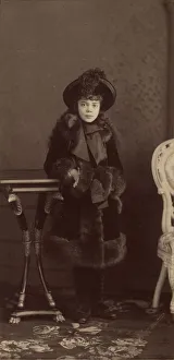 Bergamasco Prints: Portrait of Grand Duchess Xenia Alexandrovna of Russia (1875-1960), ca 1884