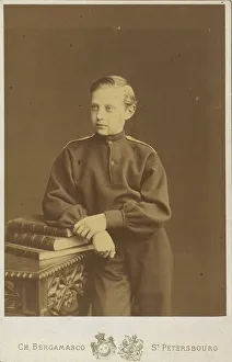 Portrait of Grand Duke Constantine Constantinovich of Russia (1858-1915), c. 1870