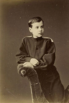 Portrait of Grand Duke Dmitry Konstantinovich of Russia (1860-1919), 1874
