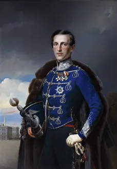 Konstantin Nikolayevich Prints: Portrait of Grand Duke Konstantin Nikolayevich of Russia (1827-1892)