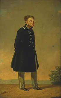 1830 Prints: Portrait of Grand Duke Konstantin Pavlovich, 1830. Creator: Jozafat Ignacy Lukaszewicz