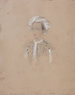 Portrait of Grand Duke Michael Nikolaevich of Russia (1832-1909), 1830-1840s. Artist: Valentini, Alexandre de (1787-1887)