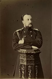 Bergamasco Collection: Portrait of Grand Duke Nicholas Nikolaevich (the Elder) of Russia (1831-1891), 1874