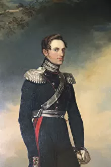 Portrait of the Grand Duke Nicholas Pavlovich, 1820s. Artist: George Dawe
