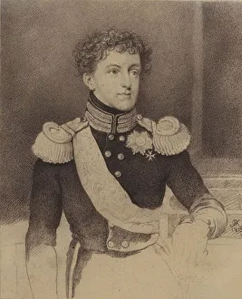 Nicholas I Pavlovich Prints: Portrait of Grand Duke Nikolai Pavlovich (1796-1855), 1813