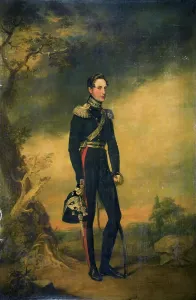Braid Prints: Portrait of Grand Duke Nikolai Pavlovich, 1821. Creator: George Dawe