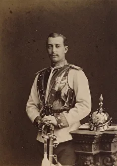 Portrait of Grand Duke Sergei Maximilianovich of Leuchtenberg (1849-1877), 1873