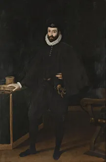 Portrait of Grand Duke of Tuscany Francesco I de Medici (1541-1587). Artist: Anguissola, Sofonisba (ca. 1532-1625)
