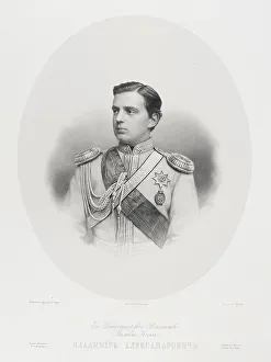 Portrait of Grand Duke Vladimir Alexandrovich of Russia (1847-1909)