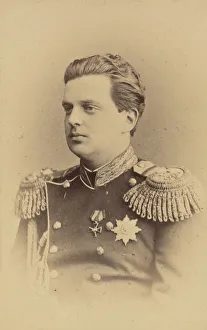 Portrait of Grand Duke Vladimir Alexandrovich of Russia (1847-1909), ca 1865