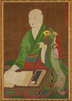 1392 1910 Prints: Portrait of the Great Master Yeongwoldang Eungjin, 1700s. Creator: Unknown