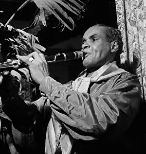 Portrait of Gregorio Delgado, Renaissance Ballroom, New York, N.Y. ca. July, 1947. Creator: William Paul Gottlieb