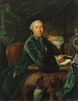 State Hermitage Prints: Portrait of Grigory Nikolayevich Teplov (1717-1779)