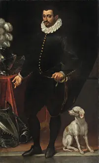 Vicentino Prints: Portrait of Guglielmo Gonzaga (1538-1587)