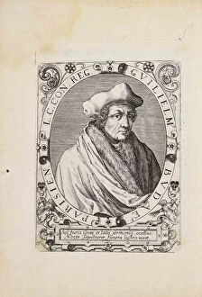 Portrait of Guillaume Budé(1467-1540), 1627. Creator: Anonymous