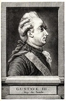 Portrait of Gustav III of Sweden, Early 19th cen Artist: Anonymous