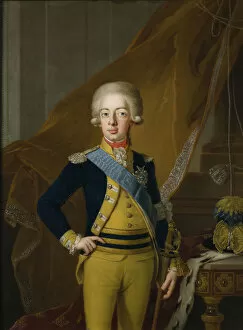 Krafft Collection: Portrait of Gustav IV Adolf of Sweden (1778-1837), 1793