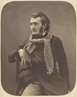 Albumin Photo Gallery: Portrait of Gustave Doré, 1856-1858. Creator: Nadar, Gaspard-Félix (1820-1910)