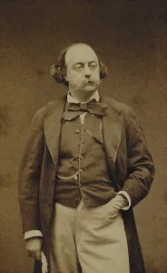 Carjat Prints: Portrait of Gustave Flaubert (1821-1880), 1860. Creator: Carjat, Étienne (1828-1906)