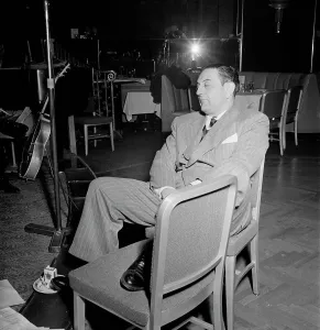 Feet Up Prints: Portrait of Guy Lombardo, Starlight Roof