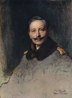 Kaiser Prints: Portrait of H. I. M. The German Emperor, 1908. Artist: Philip A de Laszlo