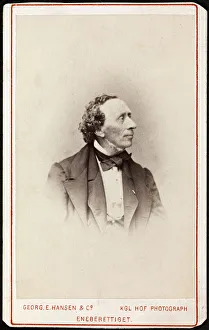 Portrait of Hans Christian Andersen (1805-1875), c. 1871