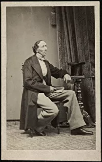 Andersen Collection: Portrait of Hans Christian Andersen (1805-1875), ca 1865