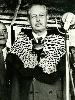 Portrait of Harold Macmillan (1894-1986), 1960. Creators: Unknown, Colonial Office