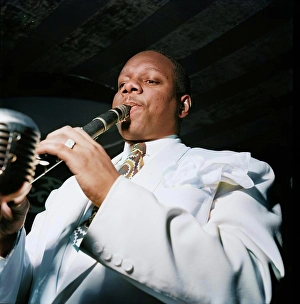 Portrait of Harry Carney, Aquarium, New York, N.Y. ca. Nov. 1946. Creator: William Paul Gottlieb
