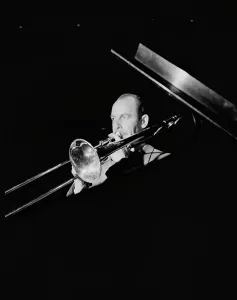 Portrait of Harry DeVito, 1947 or 1948. Creator: William Paul Gottlieb