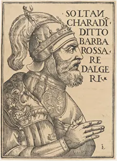 Galleon Prints: Portrait of Hayreddin Barbarossa (1478-1546)