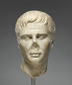Portrait Head, early 1st century A.D. Creator: Unknown
