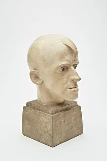 John Hampson Prints: Portrait Head of John Hampson (1901-1955), 1930-1950. Creator: Gordon Herickx