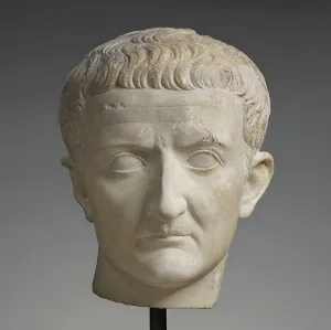 Tiberius Claudius Nero Prints: Portrait Head of Tiberius (The Lansdowne Tiberius), A.D. 14-37. Creator: Unknown
