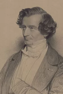 Charles Louis 1814 1886 Gallery: Portrait of Hector Berlioz (1803-1869), 1851