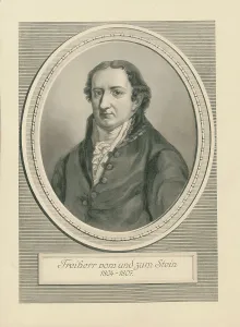 Stein Prints: Portrait of Heinrich Friedrich Karl vom und zum Stein (1757-1831)