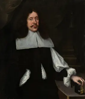 Prayer Book Prints: Portrait of Heinrich Wilhelm von Kellner, 1664. Creator: Johann Friedrich Trescher