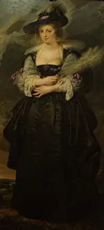 Rubens Sir Peter Paul Prints: Portrait of Helena Fourment, 1642. Creator: Peter Paul Rubens