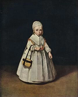 Oil On Panel Collection: Portrait of Helena van der Schalcke, c1648. Artist: Gerard Terborch II