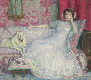 Postimpressionism Prints: Portrait of Helene Keller (The Lady in White)