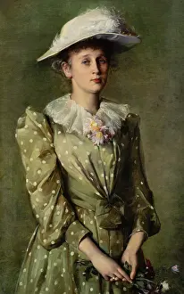Artists Family Prints: Portrait of Helene Roederstein (The Painter's Sister)