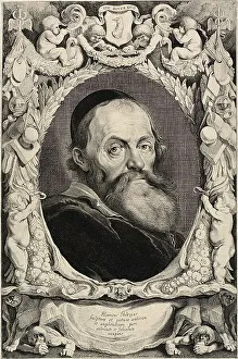 Portrait of Hendrik Goltzius, c. 1649. Creator: Jonas Suyderhoef