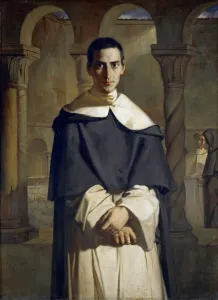 1840 Prints: Portrait of Henri Dominique Lacordaire, 1840. Creator: Chasseriau