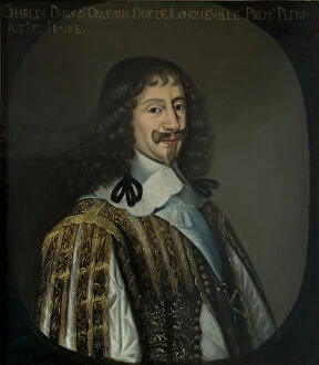Portrait of Henri II d'Orleans, Duke of Longueville (1595-1663), prince of France