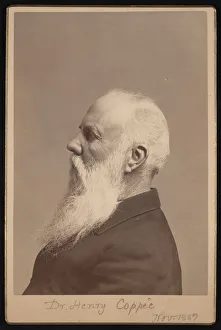 Portrait of Henry Coppee'(1821-1895), November 1887. Creator: Unknown
