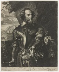 Paulus Pontius Prints: Portrait of Henry, Count van den Berghe. Creator: Paulus Pontius (Flemish, 1603-1658)