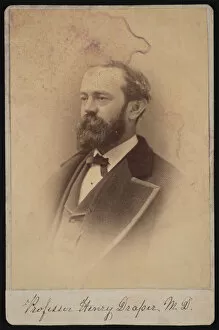 Cabinet Card Gallery: Portrait of Henry Draper (1837-1882), Before 1876. Creator: Unknown
