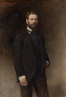 Joseph Florentin Leon Bonnat Prints: Portrait of Henry Field, 1896. Creator: Leon Joseph Florentin Bonnat