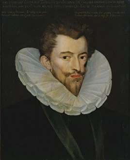 Mannerism Collection: Portrait of Henry I, Duke of Guise (1550-1588), ca 1585. Creator: Anonymous